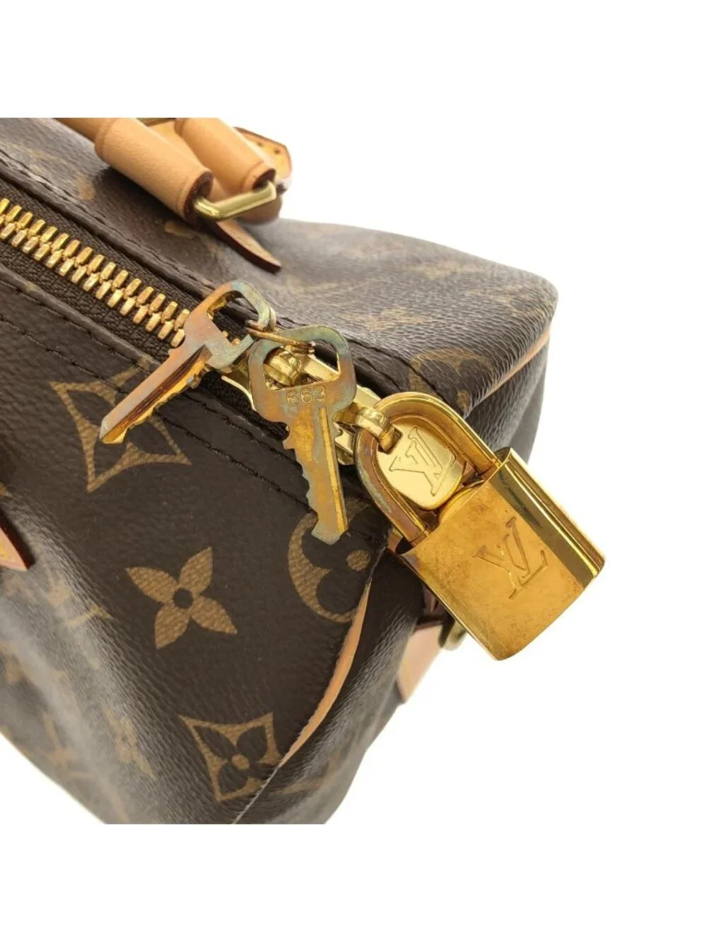 Louis Vuitton Monogram Speedy Bandouliere 25 Boston Bag